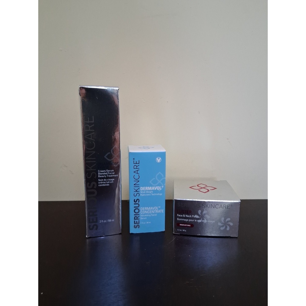 Serious Skincare  3 pc Regimen. New Sealed